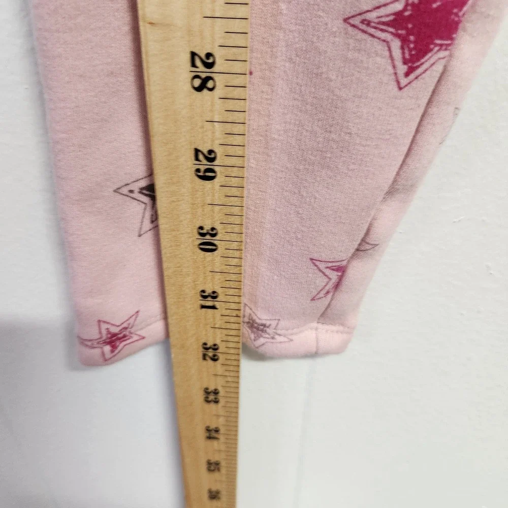 Gap Kids Pants Girls 2XL 14-15 Star Print Fleece Lined Pull‎ On Pajama Lounge